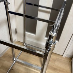 ハンガーラック2列の画像