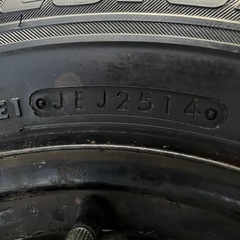 　鉄ホイール　スタッドレス　145/80R13  の画像