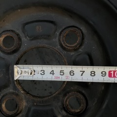 　鉄ホイール　スタッドレス　145/80R13  の画像
