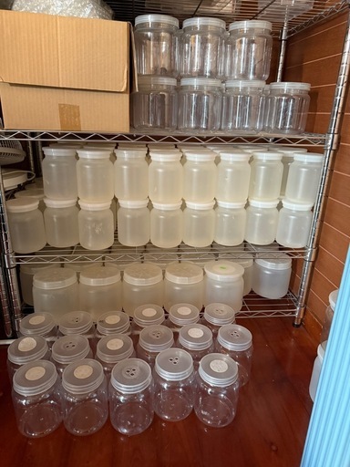 菌糸ボトル、クリアスライダー