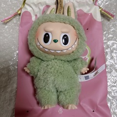 Labubu ラブブ マカロン グリーンの画像