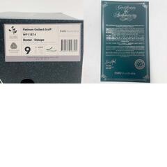 【未使用】EMU Australia エミュ Platinum Outback Scuff ムートン クロッグ サンダル W9/26cm Chestnut WP11874 レディースの画像