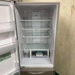 226 日立大型冷蔵庫　315L 300L強　小型　家庭用　一人暮らし　左開き　自動製氷　の画像