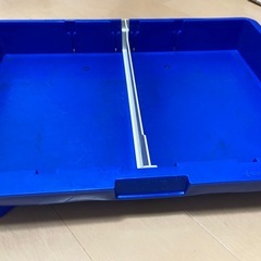 小学校机の引出し　ブルーの画像