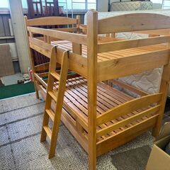 【愛品館八千代店】2段ベッド　宮無　スノコの画像
