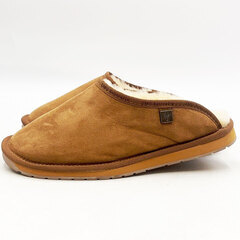 【未使用】EMU Australia エミュ Platinum Esperence ムートンスリッパ 9/27cm Chestnut MP10528 メンズの画像