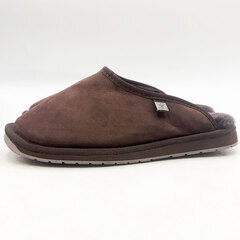 【未使用】EMU Australia エミュ Platinum Esperence ムートンスリッパ 9/27cm Chestnut MP10528 メンズの画像