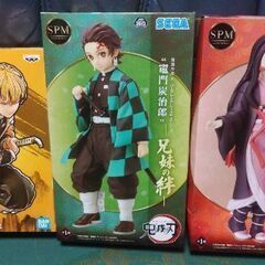 取引中　プライズフィギュア　鬼滅の刃セットの画像