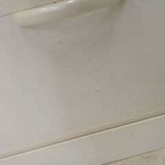 リユースのサカイ栃木店★ジモティ割あり★  食器棚 ホワイト W58.5×D41×H115 クリーニング済み TC11403の画像