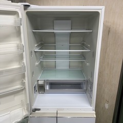  231送料設置無料☆Panasonic自動製氷機能付き大型冷蔵庫　450L 洗濯機の画像