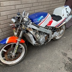 レースバイク部品取りの画像