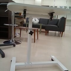 リユースのサカイ栃木店★ジモティ割あり★  サイドテーブル ホワイト W54.5×D32×H60.5 クリーニング済み TC11402の画像