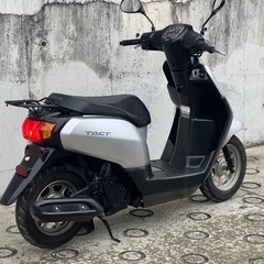 大人気セール‼️安心の高年式😌バッテリー充電済み🔋前後タイヤまだまだ山あり🗻オイル交換済み♻️燃費重視&バイク初心者の方にオススメ🔰ラクラク始動のインジェクション💥AF79 タクト✴の画像