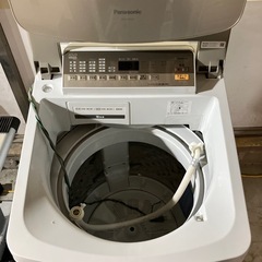 I 2511-019 パナソニック洗濯機10.0K NA-FA100H5 2018年製　動作確認済み　キズ汚れ有りの画像