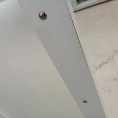 リユースのサカイ栃木店★ジモティ割あり★ NITORI  レンジ台 ホワイト W80.5×D50.5×H101.5 クリーニング済み TC11404の画像