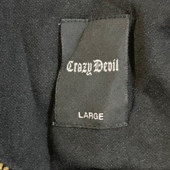 メンズ　フード付きジップアップの画像