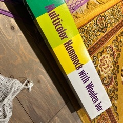 未使用カラフルなハンモックの画像