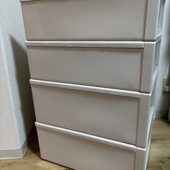 プラスチックケース大　4個の画像