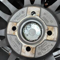 【11/15までに購入で、1,000円OFF】【スタッドレス用に!!!早い者勝ち！】カローラフィールダー、アクア、ノート、デミオなど (185/65R15)中古ホイールの画像