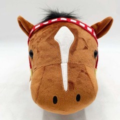 トウカイテイオー サラブレッドコレクション ねそべりBIG ぬいぐるみ タグ付 全長約36cm 競馬の画像