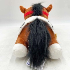 トウカイテイオー サラブレッドコレクション ねそべりBIG ぬいぐるみ タグ付 全長約36cm 競馬の画像