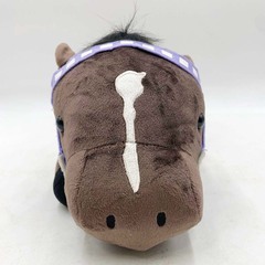 スペシャルウィーク サラブレッドコレクション ねそべりBIG ぬいぐるみ タグ付 全長約36cm 競馬の画像