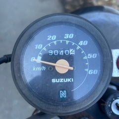 【動画あり】GS50 フルノーマル　原付マニュアル車の画像