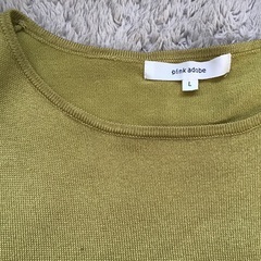 辛子色セーターLの画像