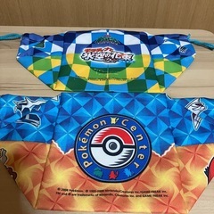 ポケモン　巾着袋　2種類の画像