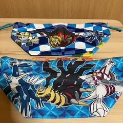 ポケモン　巾着袋　2種類の画像