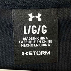 【未使用】アンダーアーマー UAアーマースプリングニット ウィンドジャケット L 001 ブラック 1384810 メンズ UNDER ARMOUR ハーフジップパーカ スポーツウェア トレーニングの画像