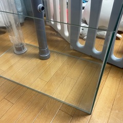 濾過槽付　オーバーフロー水槽　60×30×36  の画像