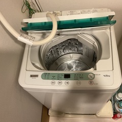 ［USED/完動品］洗濯機（ヤマダ電機オリジナル　全自動電気洗濯機　(4.5kg)）お譲りします！の画像