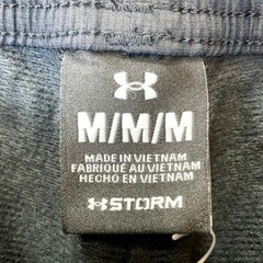 【未使用】アンダーアーマー ウインドブレーカー パンツ UAトリコット ラインド ウーブン パンツ M 001 ブラック 1388238 メンズ UNDER ARMOUR ロングパンツ ストレッチ 撥水加工の画像