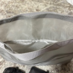 無印良品　メッシュバックインバック&ポーチの画像