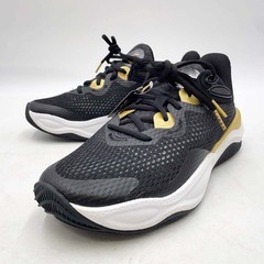 【未使用】アンダーアーマー カリー スプラッシュ 24 Curry Splash 26.5cm Black/White/Metallic Gold 3027636-001 UNDER ARMOUR バスケットボールシューズ ステフィン・カリーの画像