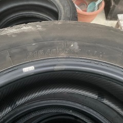 廃タイヤ4本の画像