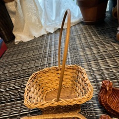 歪みありバスケット　鳥の画像