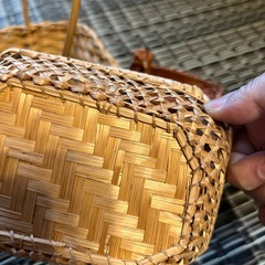 歪みありバスケット　鳥の画像