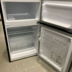 ★来店限定 　特価品　2ドア冷凍冷蔵庫　MAXZEN　87ℓ　2022年製　JR87ML01GMの画像