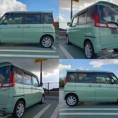 ★H25年スペーシア/Tターボ★AA評価4点の良質車★修復歴なし★左パワスラ★レーダーブレーキサポート★HIDライト★お支払いは車両代金＋R料のみの画像