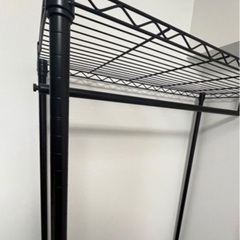 キャスター付きスチールラックです！の画像