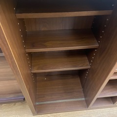 ☆ドリーム荒牧店☆ジモティー割引有☆【クリーニング済み】フナモコ スライド式本棚 BRの画像