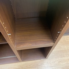 ☆ドリーム荒牧店☆ジモティー割引有☆【クリーニング済み】フナモコ スライド式本棚 BRの画像