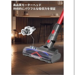 新品 dyson ダイソン 互換モーターヘッド 「V7 V8 V10 V11 V15 SV11 SV10 SV12 SV14」交換ヘッド部品 LED照明 速乾の画像