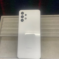 Galaxy A32 5G SCG08 Galaxy スマホ ホワイト 初期化済の画像