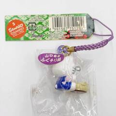 【未使用】サンリオ ハローキティ 鍋奉行シリーズ 京都名物 湯豆腐バージョン 根付け ストラップ 2002年 ご当地の画像