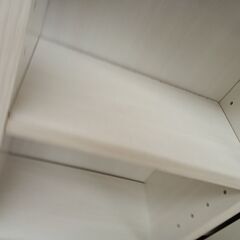 リユースのサカイ栃木店★ジモティ割あり★  本棚 ホワイト W120×D34×H92 クリーニング済み TC11410の画像