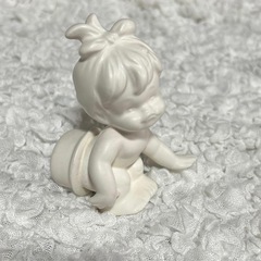 ベビー　赤ちゃん　アンティーク置物　陶器　インテリア　昭和レトロ　セットの画像