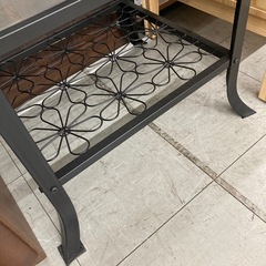 IKEA ガラスショーケース　※鍵欠品の画像